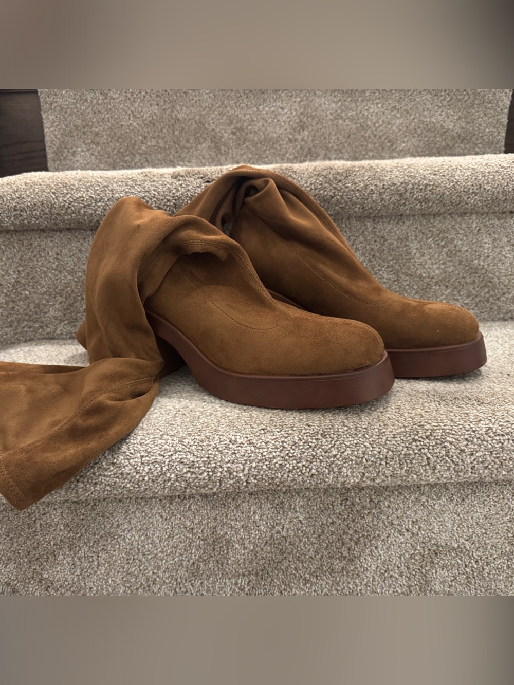 Women’s Suede Knee High Boots